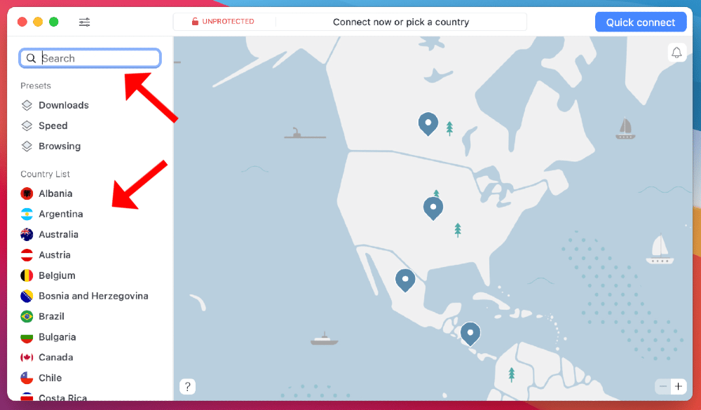 trouble shooting nordvpn netflix country