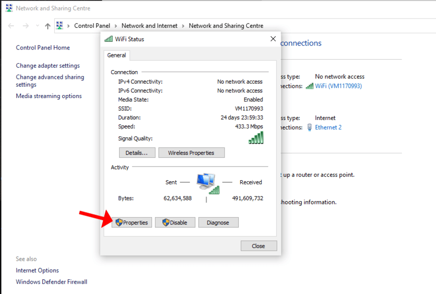 trouble shooting nordvpn netflix ipv6 windows properties