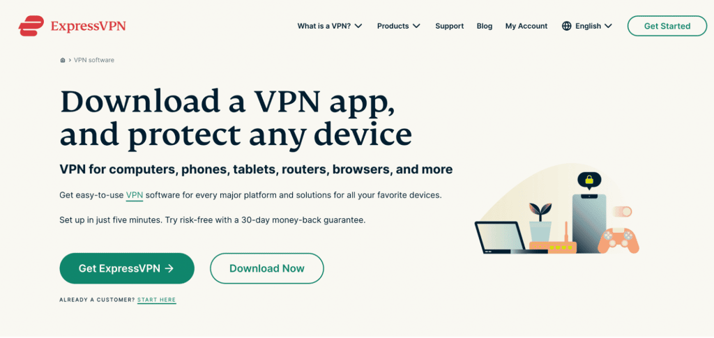 expressvpn download page