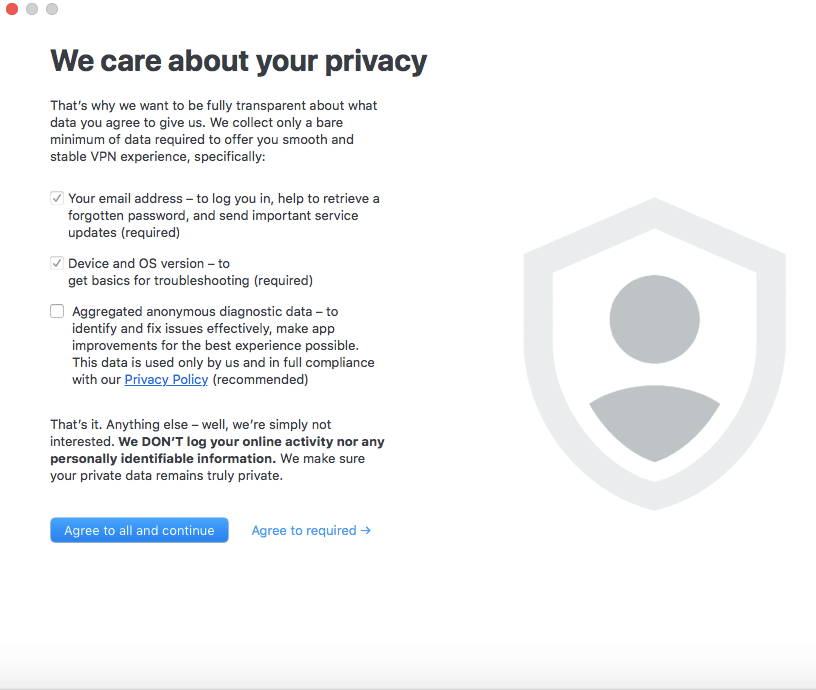 in-app privacy