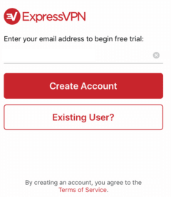 expressvpn create account