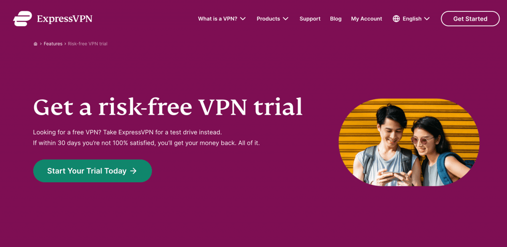 express vpn free trial