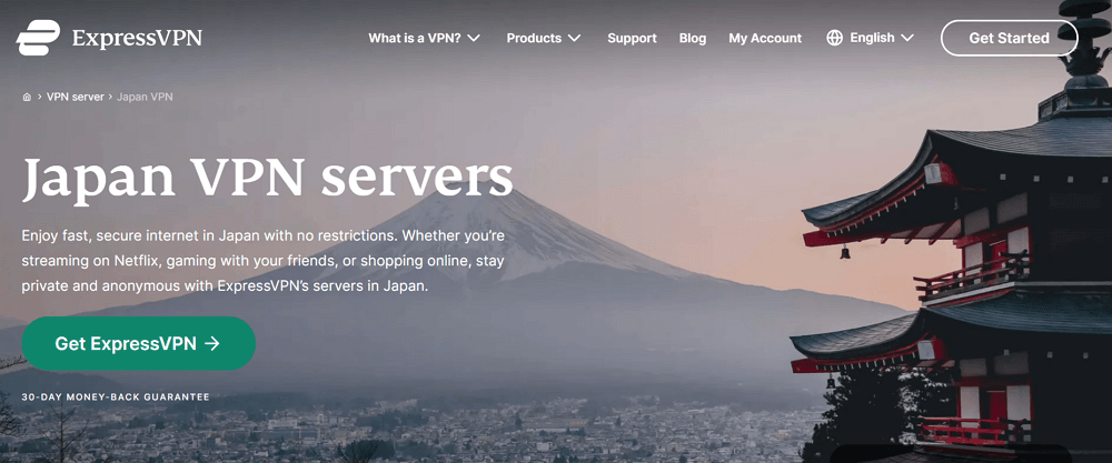 expressvpn japan