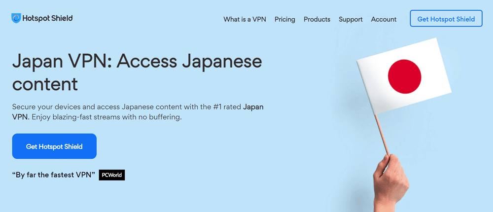 hotspot shield japan