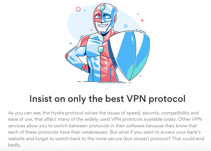 hotspot shield vpn hydra ad