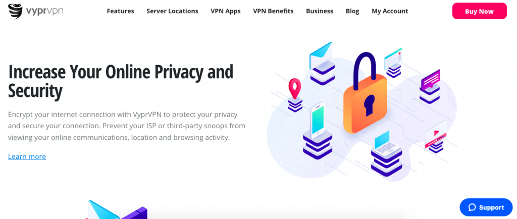 vyprvpn benefits page