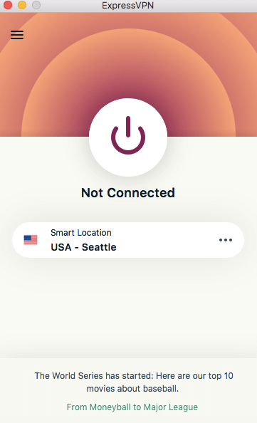 expressvpn main ui