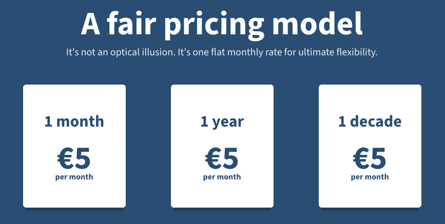 mullvad vpn pricing