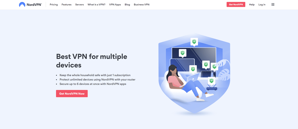 nordvpn for multiple devices