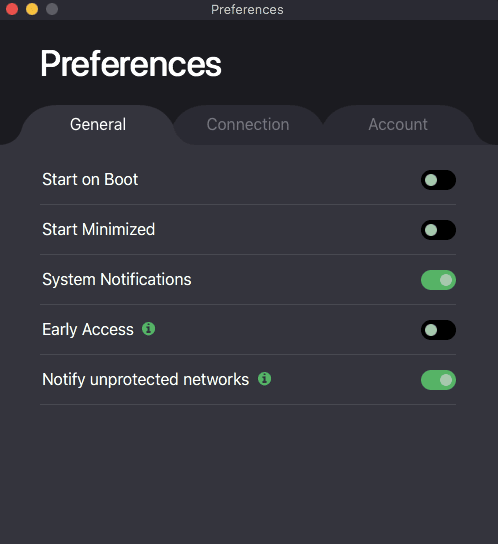 protonvpn basic features