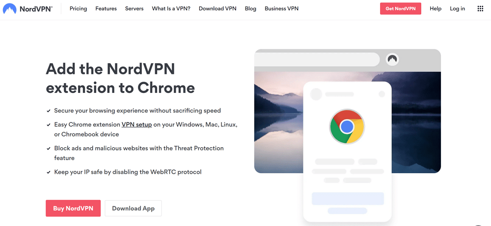 nordvpn for chrome