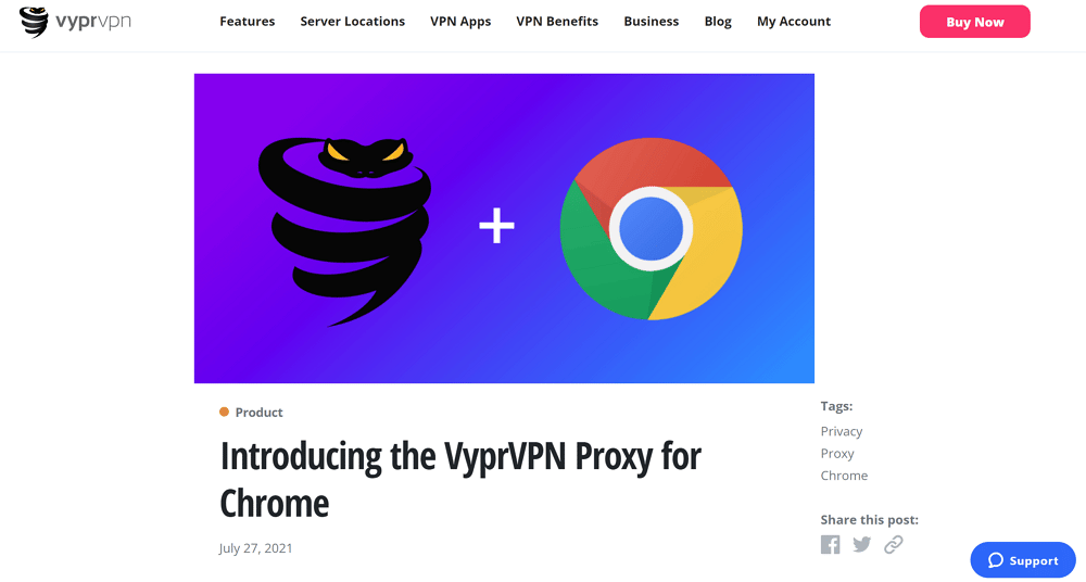 vyprvpn for chrome