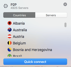 nordvpn p2p servers