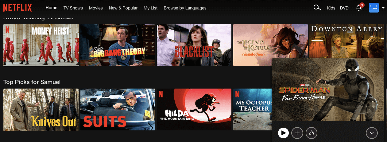 netflix germany homepage