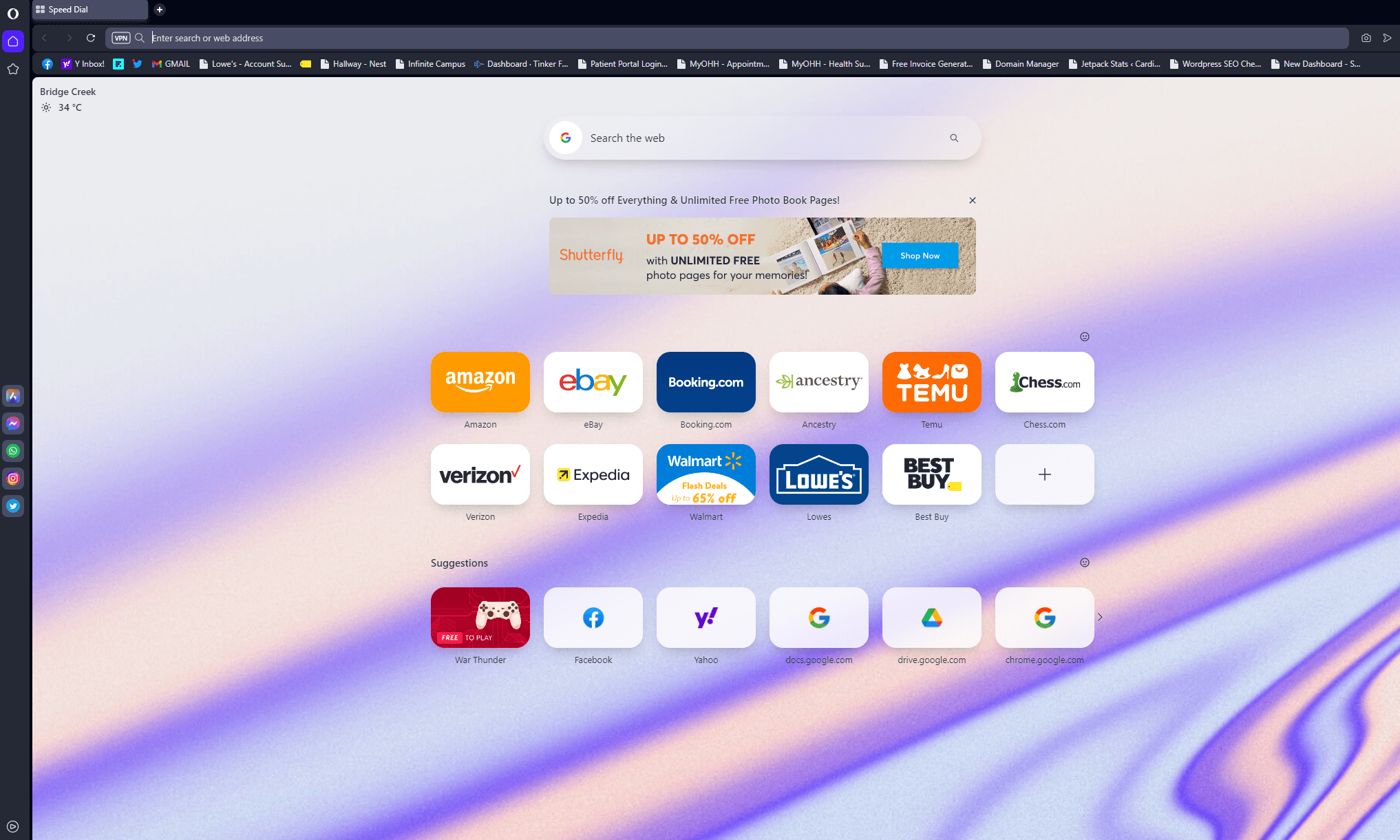 opera interface