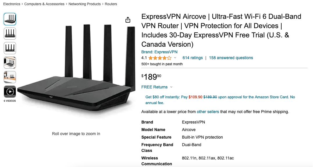 expressvpn aircove router