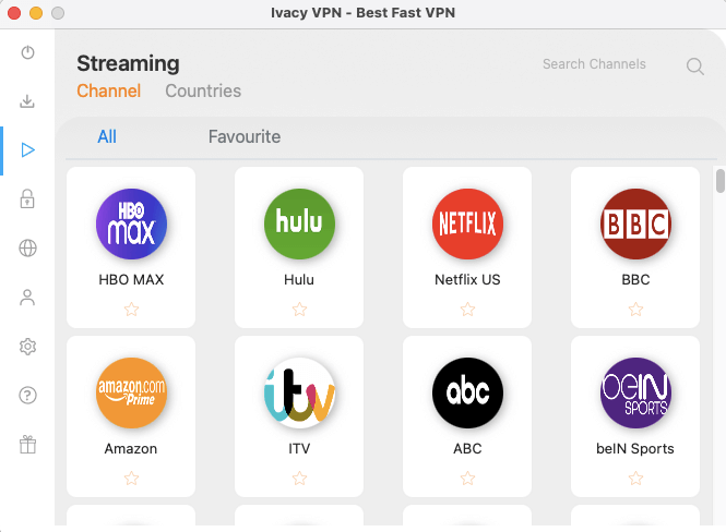 ivacy vpn streaming servers