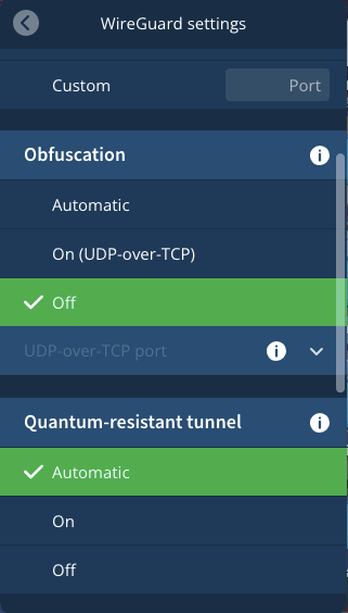 mullvad vpn wireguard obfuscation