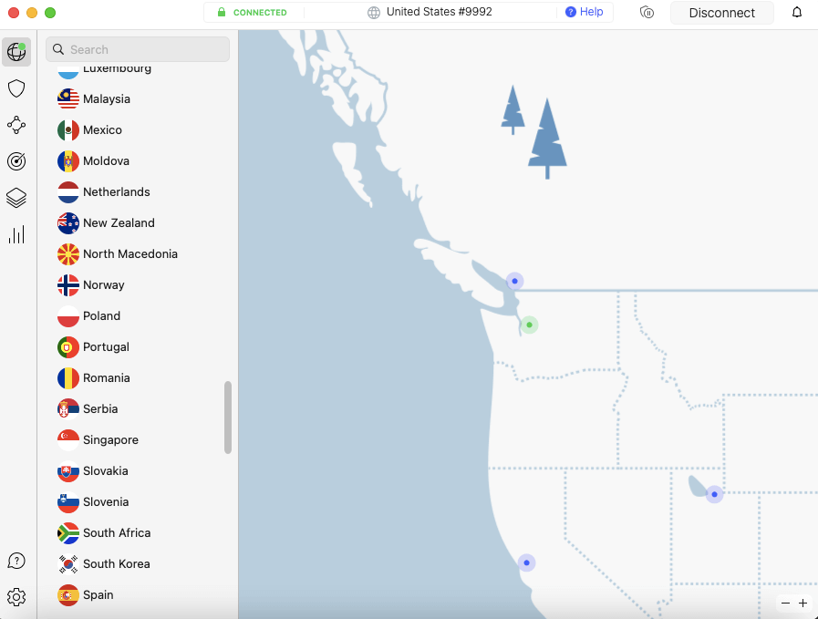 nordvpn macos interface