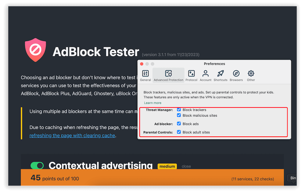 expressvpn adblocker