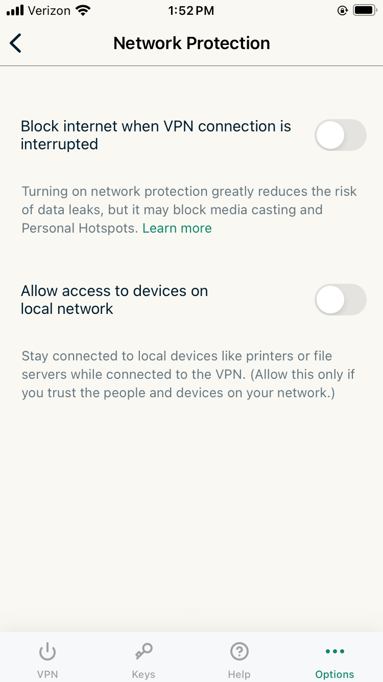 expressvpn ios kill switch