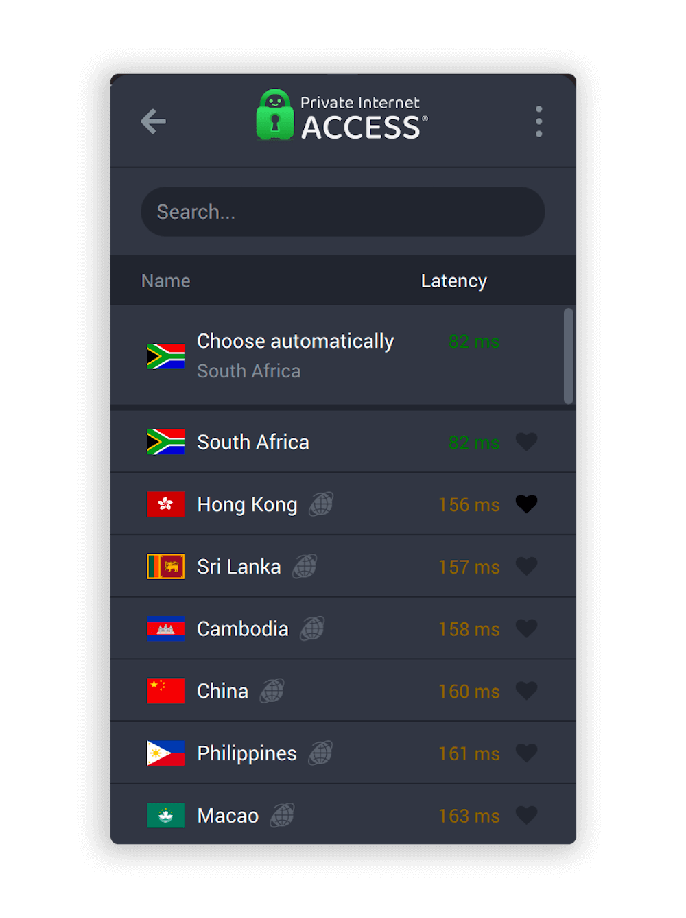 pia servers
