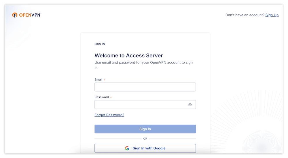 access portal