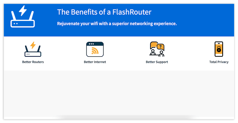 flashrouter benefits