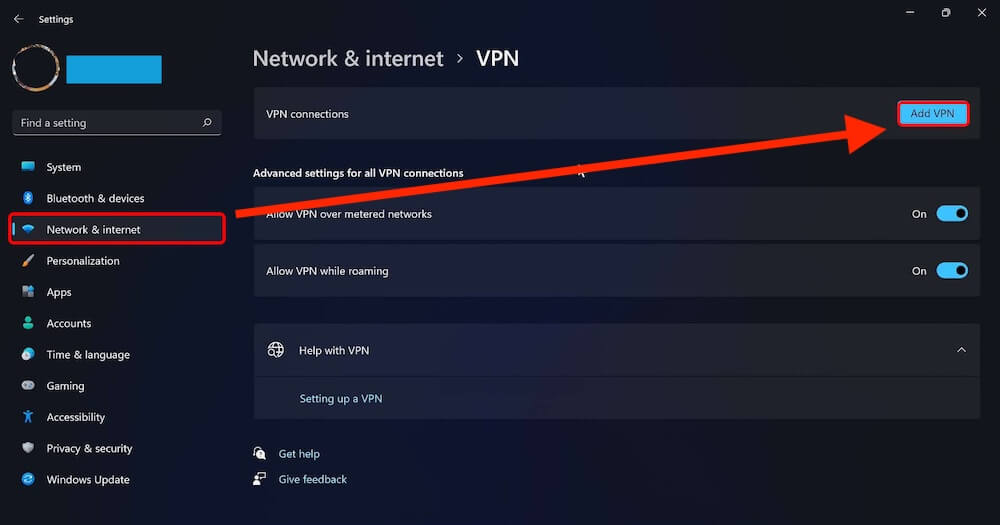 windows vpn