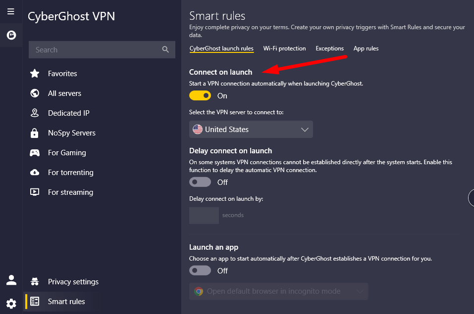 best vpn facebook cyberghost smart rules