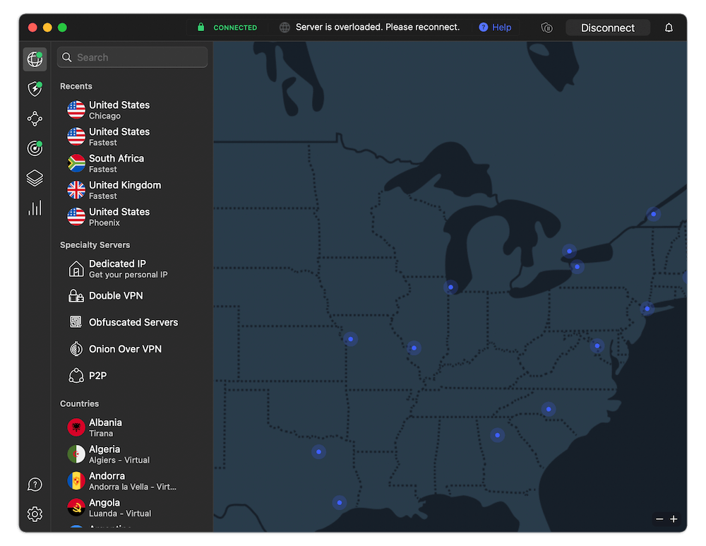nordvpn launch