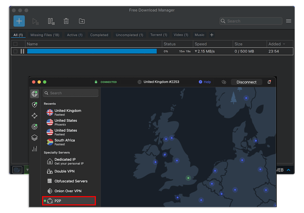 nordvpn torrenting