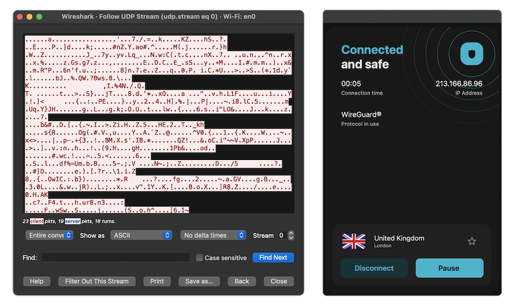 surfshark encryption test