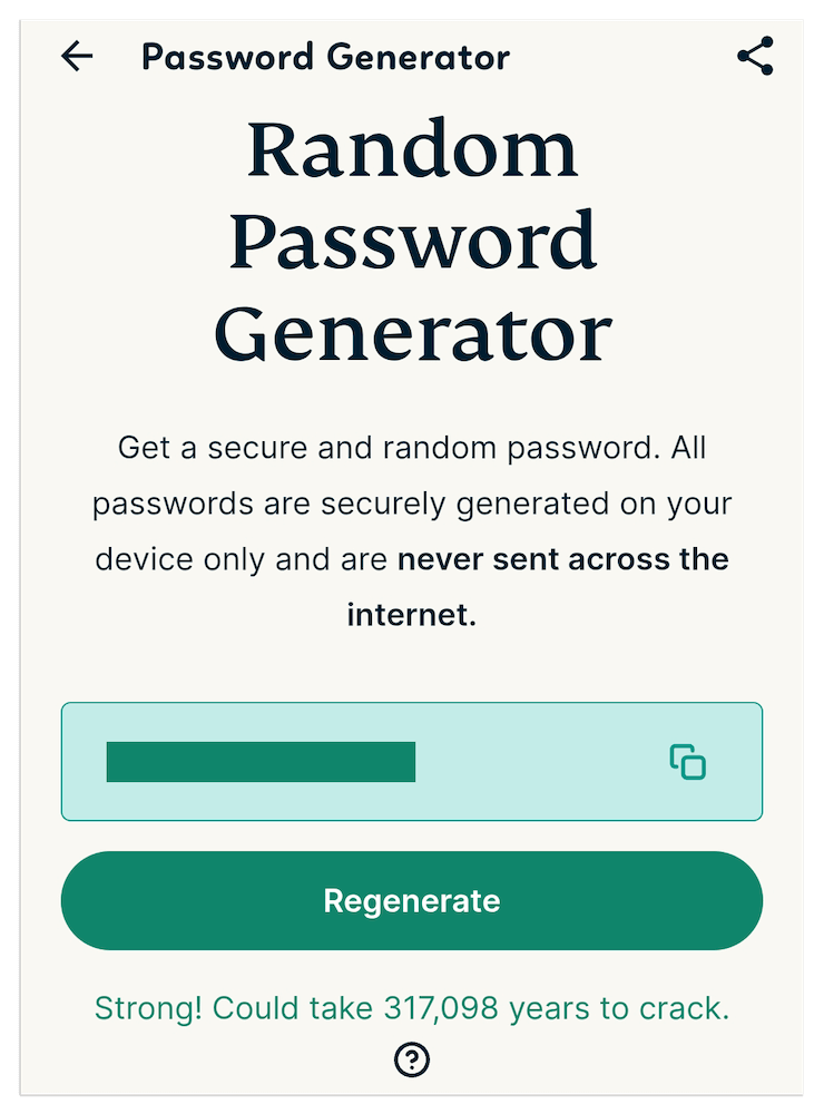 expressvpn password generator