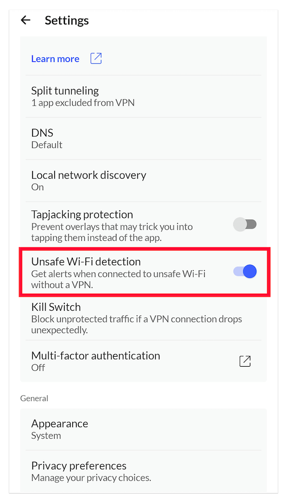nordvpn wifi protection