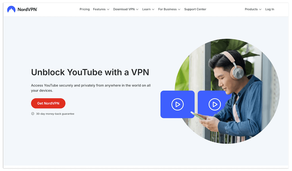 nordvpn youtube