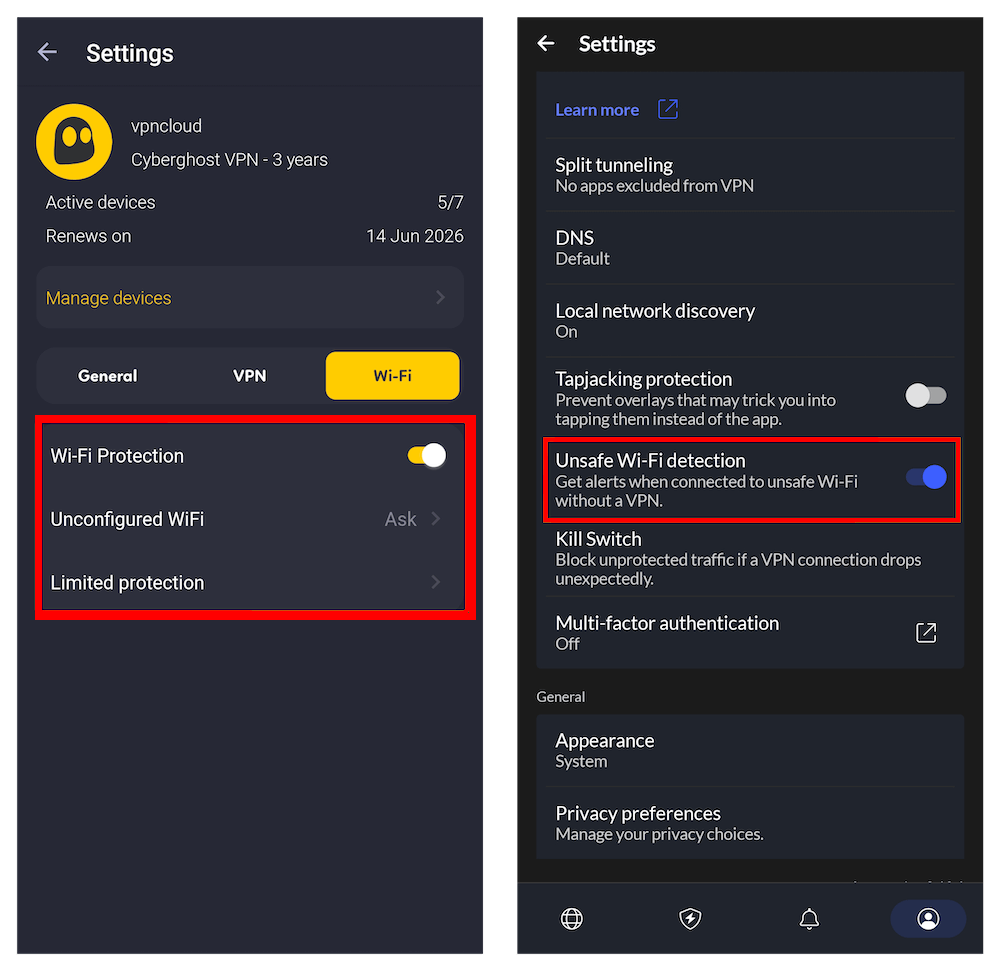 wifi protection