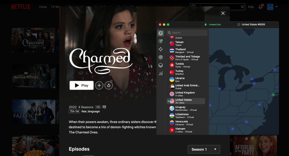 charmed netflix