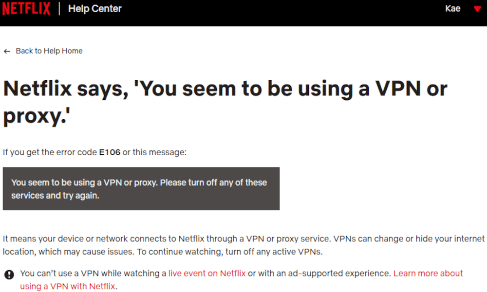 netflix vpn ban prox error message