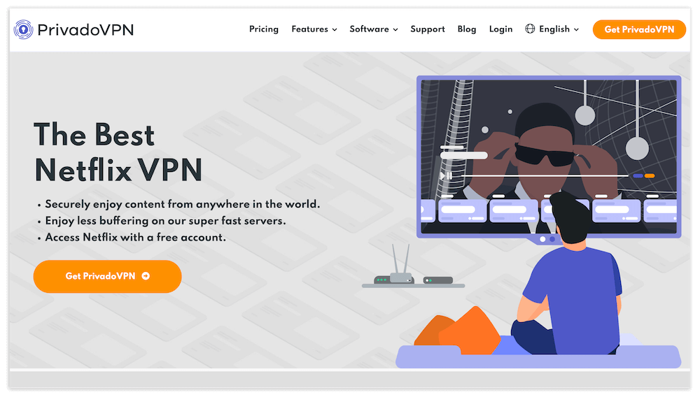 privadovpn netflix