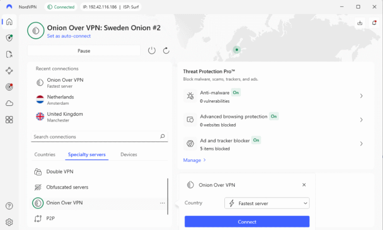 Best 5 VPN for Tor Browser in 2025: Maximum Anonymity Setup