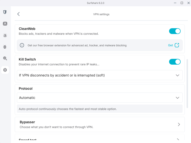 best vpn dark web surfshark settings