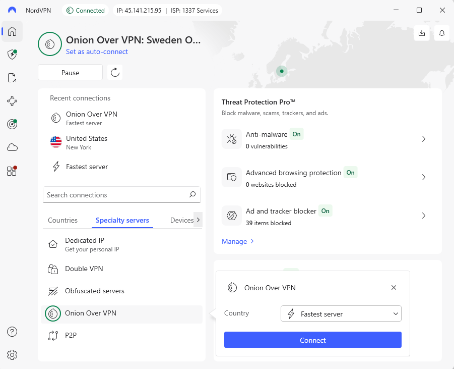 best vpns dark web nordvpn tor servers