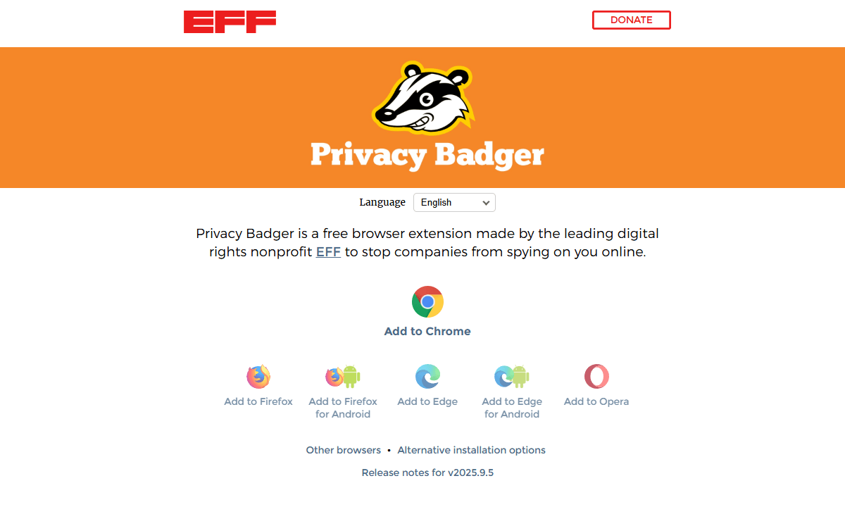chrome privacy extension privacy badger