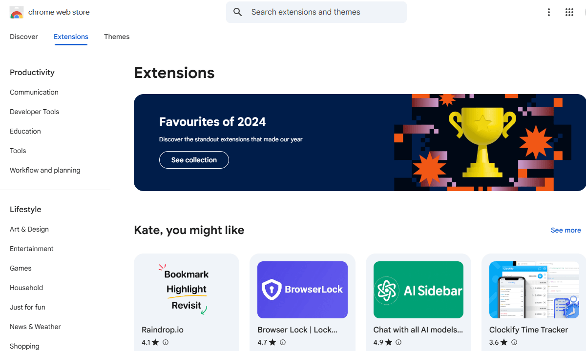 chrome privacy extension webstore