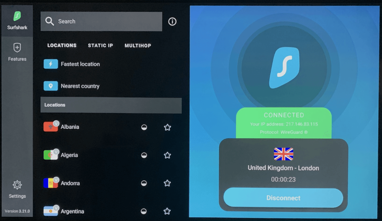 firestick vpns surfshark app