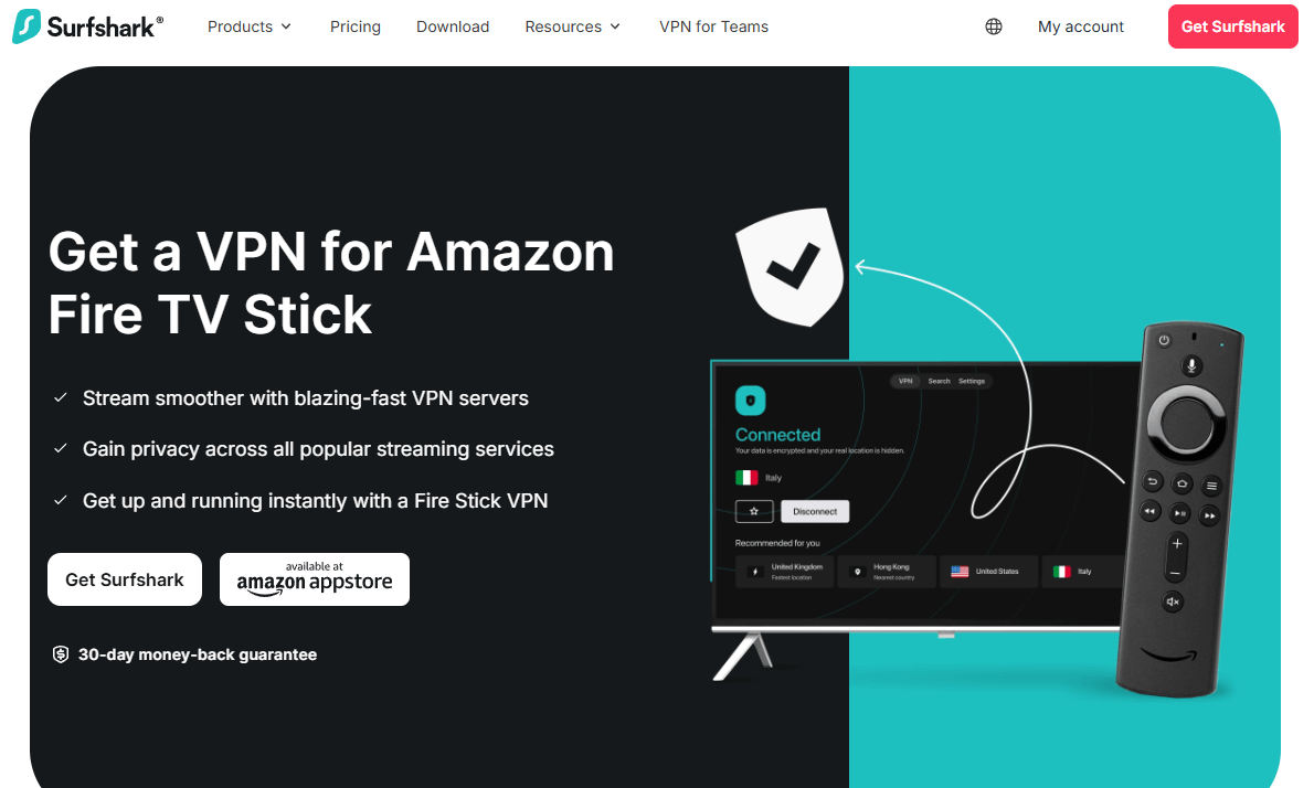 firestick vpns surfshark