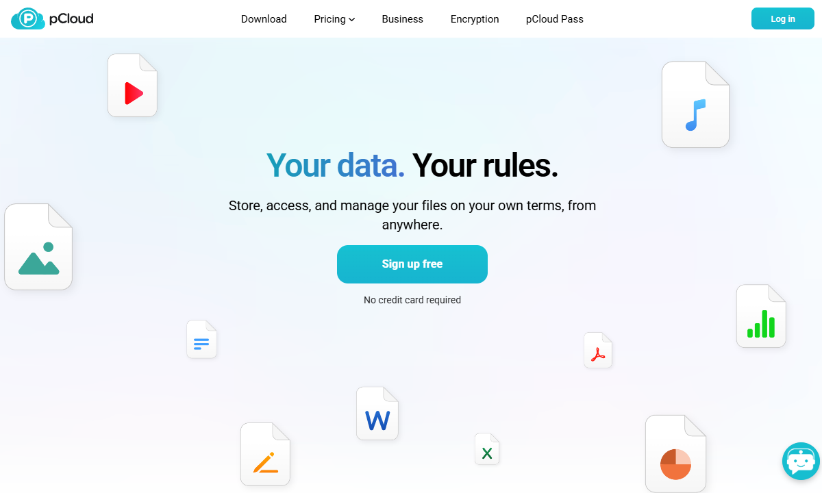 private cloud storage pcloud