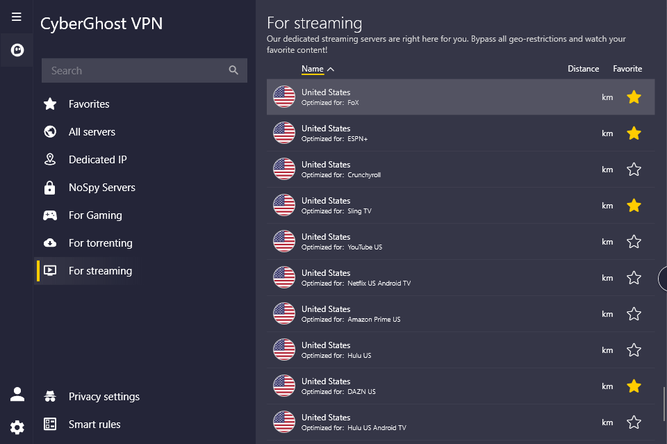 vpn sports betting cyberghost streaming servers