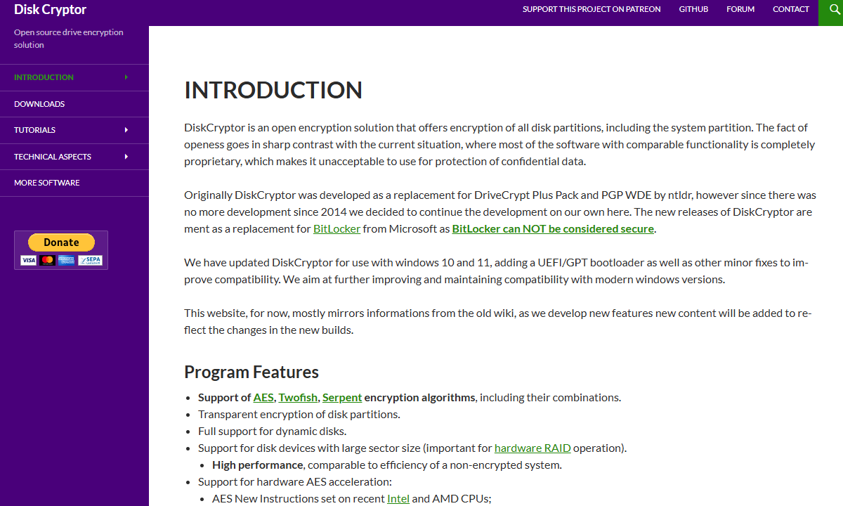 best free encryption diskcryptor